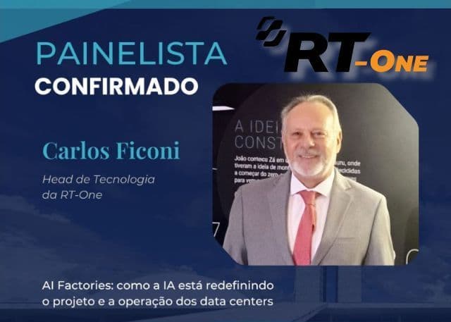 Nosso Head de Tecnologia, Carlos Ficoni, participará do painel sobre como a IA