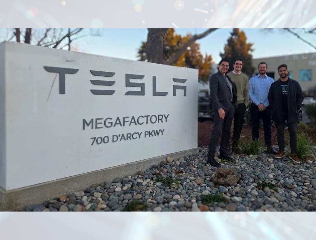 RT-ONE vive dia histórico em visita à Tesla nos Estados Unidos