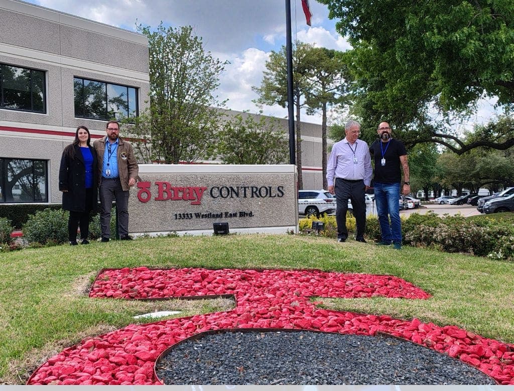 Mais do que uma visita técnica, a RT-ONE viveu uma experiência estratégica de alto nível durante dois dias na Bray Controls, nos Estados Unidos.