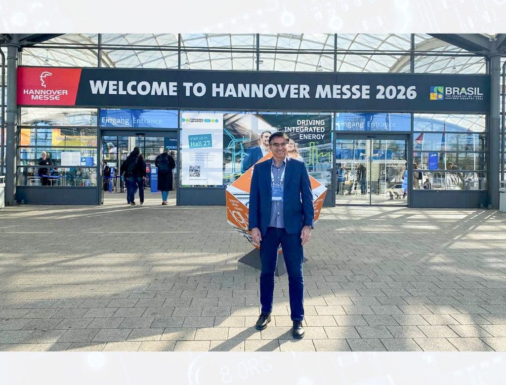 RT-One presente na Hannover Messe 2026 na Alemanha