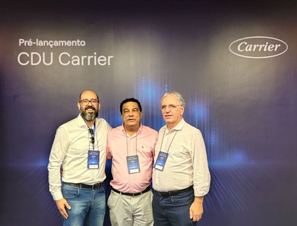 RT-ONE marca presença no pré-lançamento da nova CDU da Carrier