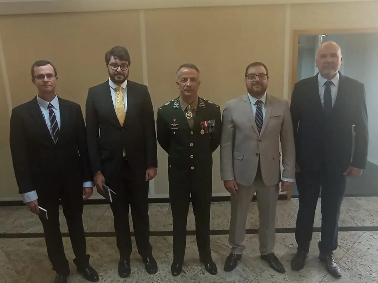 Participação no Evento de Passagem de Comando do DCT